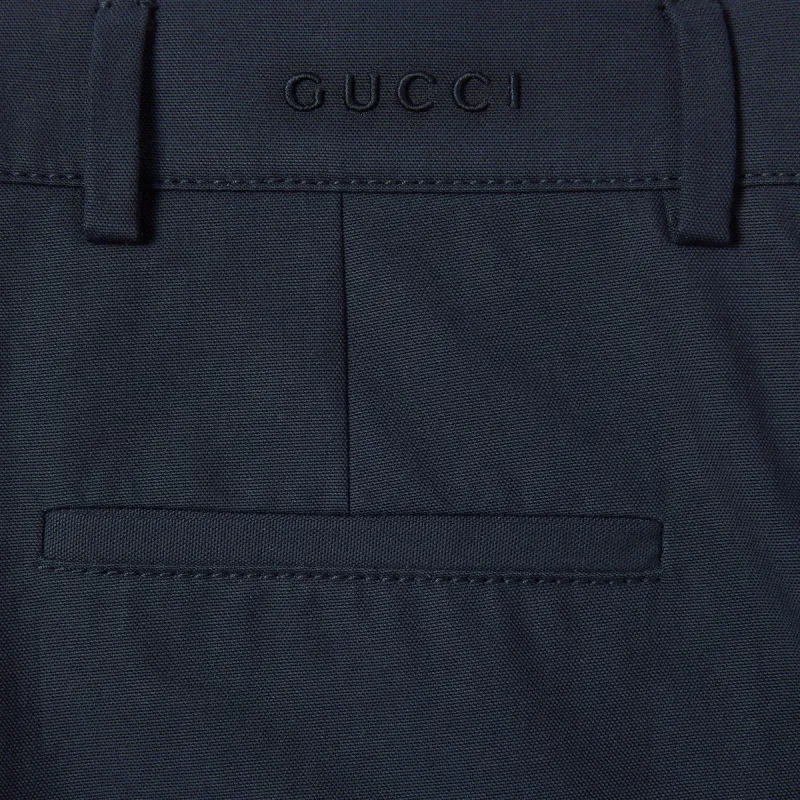 GUCCI Casual Pants Women's Dark Blue-1