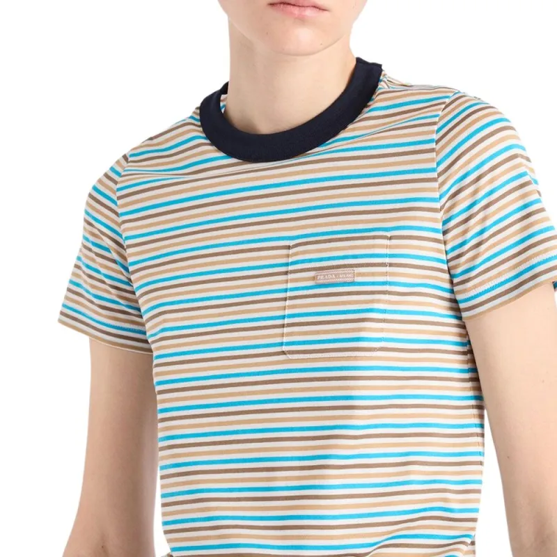 PRADA T Shirt Women's Turquoise-3