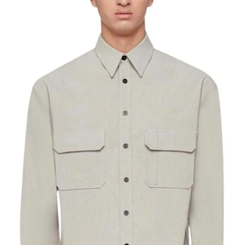 Ferragamo Long Sleeved Button Up Shirt-2
