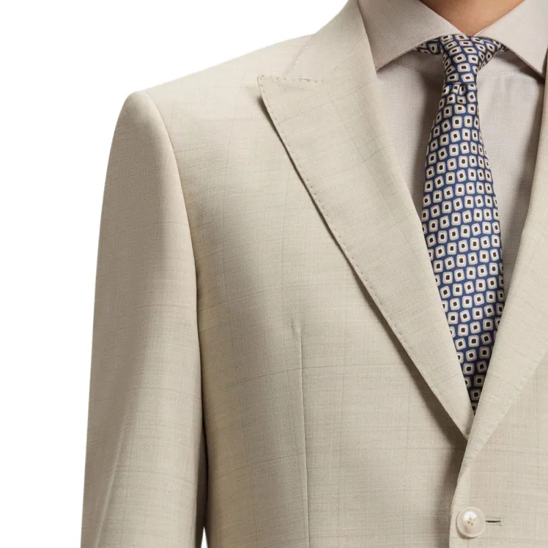 HUGO BOSS Business Suit Men's Natural-7