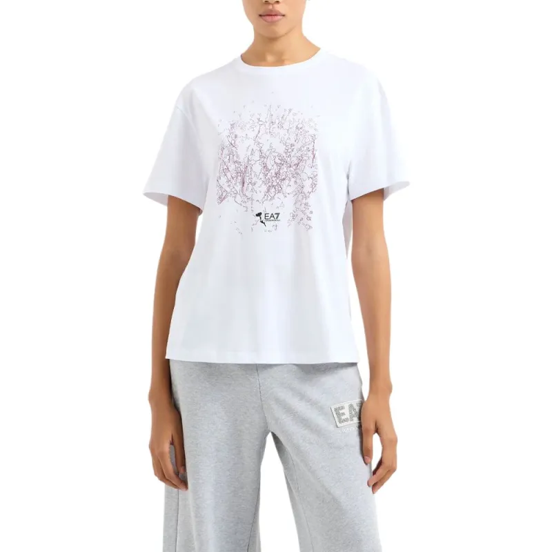 EMPORIO ARMANI Logo print T shirt-1