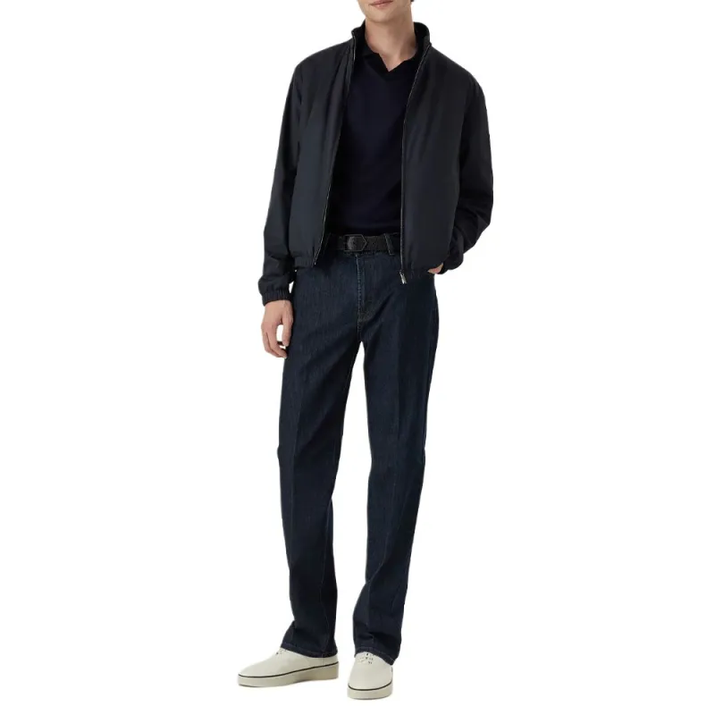 Canali Polo collar T shirt-3