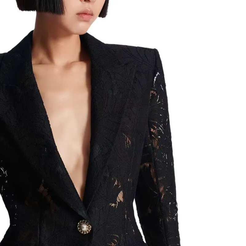 BALMAIN Jackets & Coats Women's Black-6