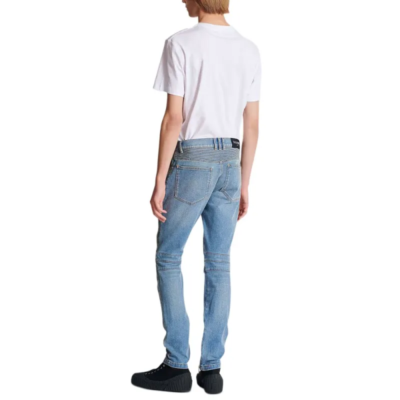 BALMAIN Jeans Men Blue-3