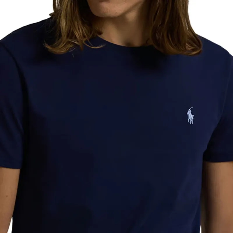 Polo Ralph Lauren Logo Embroidered Crewneck T Shirt-4