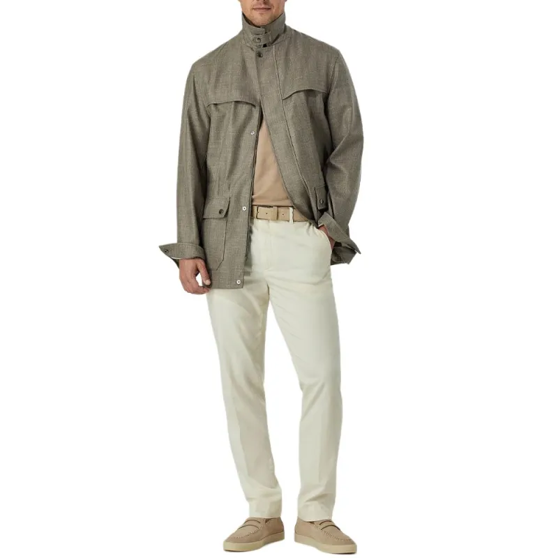 Canali Polo Shirts Men Sand-3