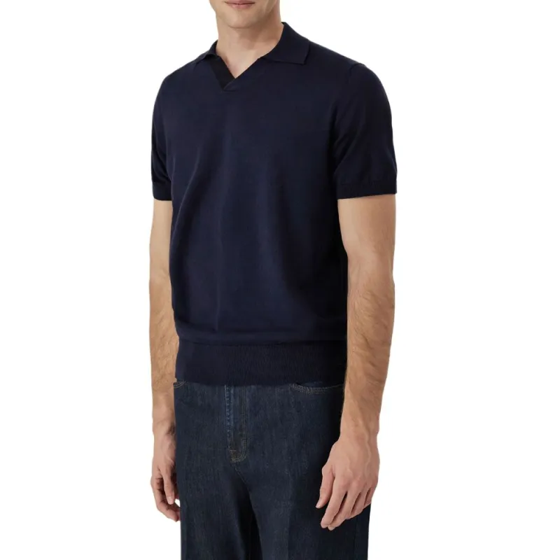 Canali Polo collar T shirt-1