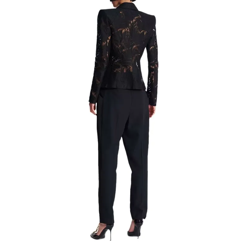 BALMAIN Jackets & Coats Women's Black-3