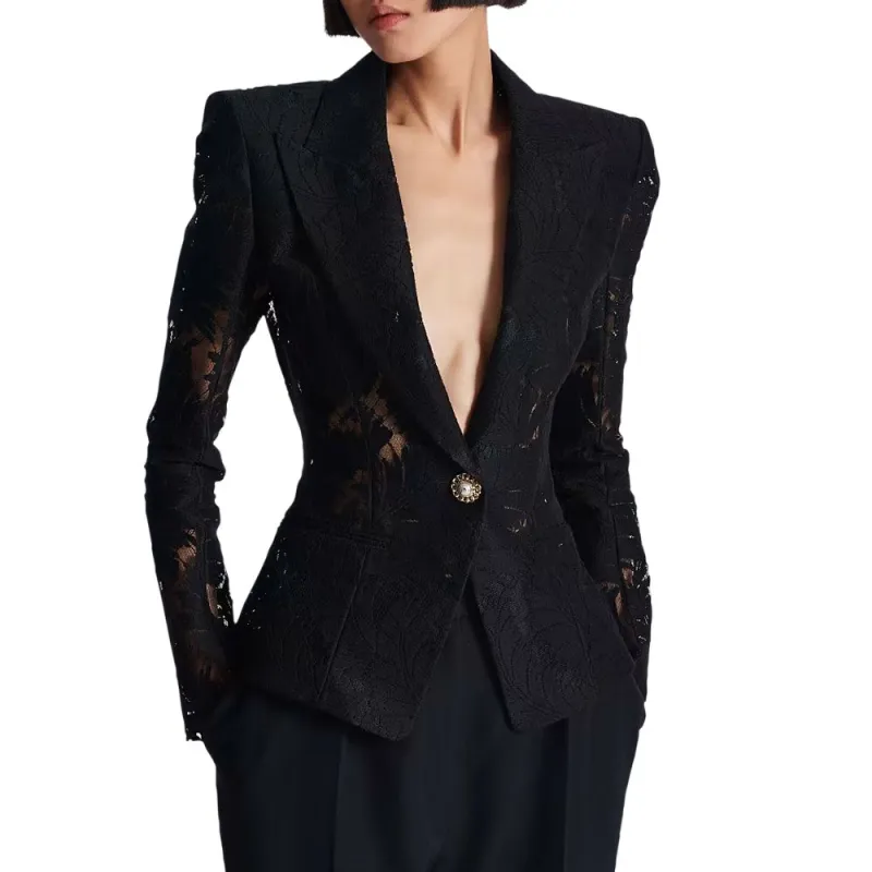 BALMAIN Jackets & Coats Women's Black-5