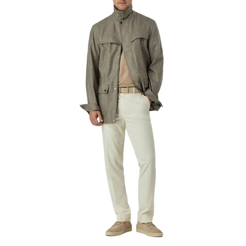 CANALI Jackets & Coats Men's Khaki-1