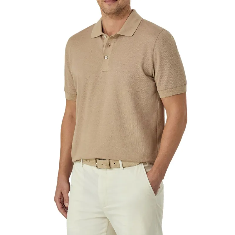 Canali Polo Shirts Men Sand-2