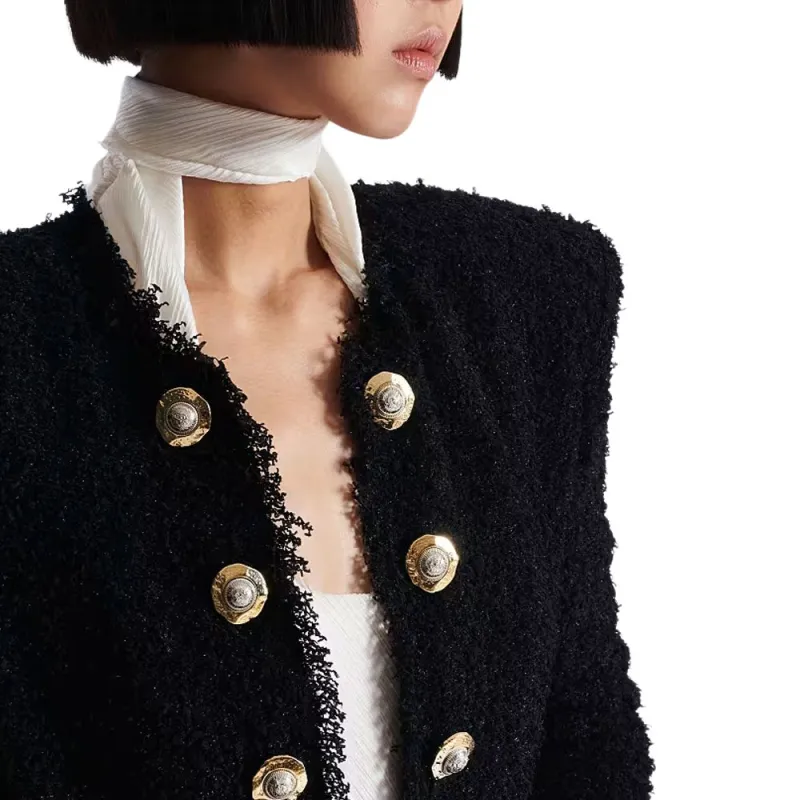 BALMAIN Tweed Jacket-6