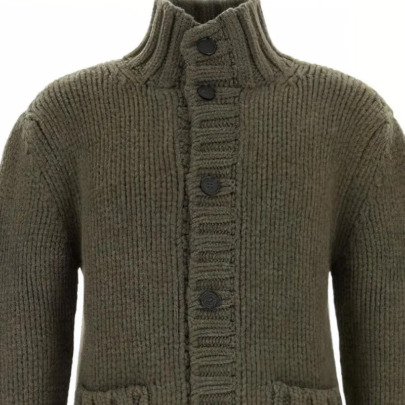 Ferragamo Extra-Long Sleeved Cardigan-2