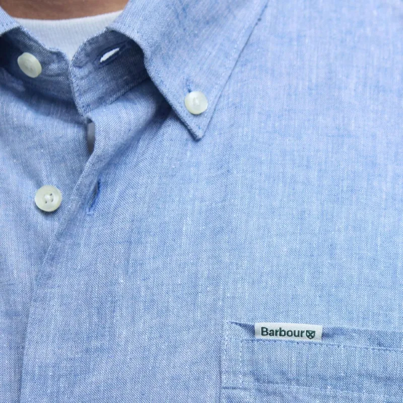 BARBOUR Shirt Men's Classic Blue-5