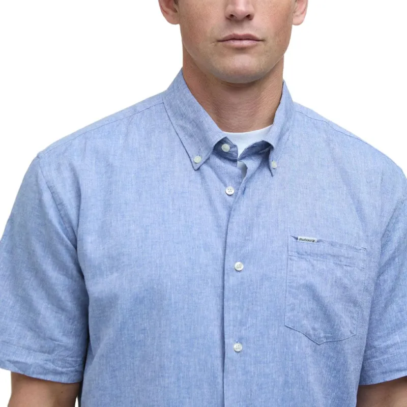 BARBOUR Shirt Men's Classic Blue-4