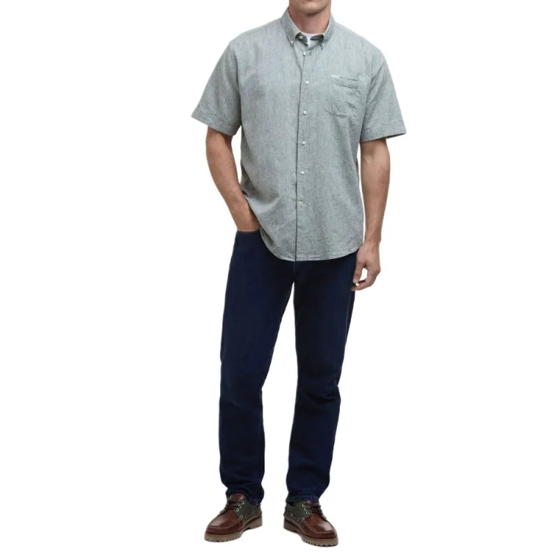 BARBOUR Shirts Men Olive-1
