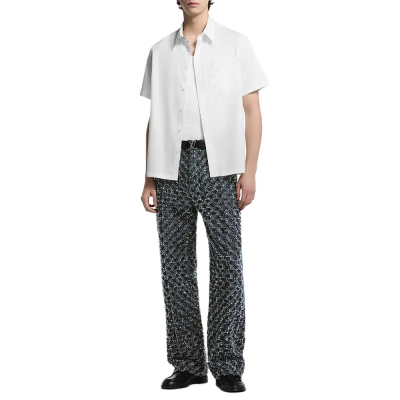 LOUIS VUITTON Monogram Pocket Short Sleeved Shirt-1