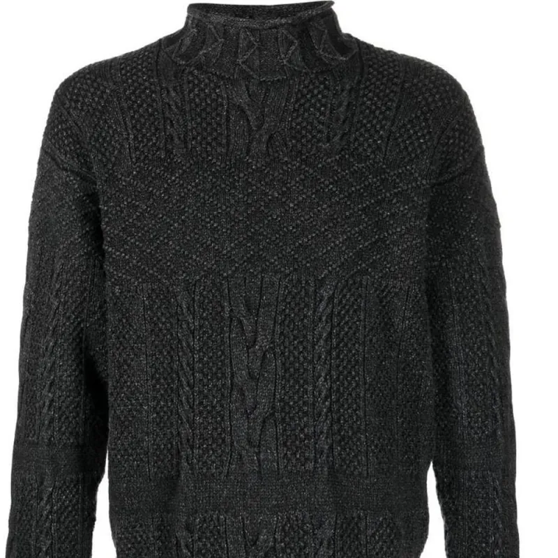 Ralph Lauren RRL Cable-knit Funnel-neck Jumper-3