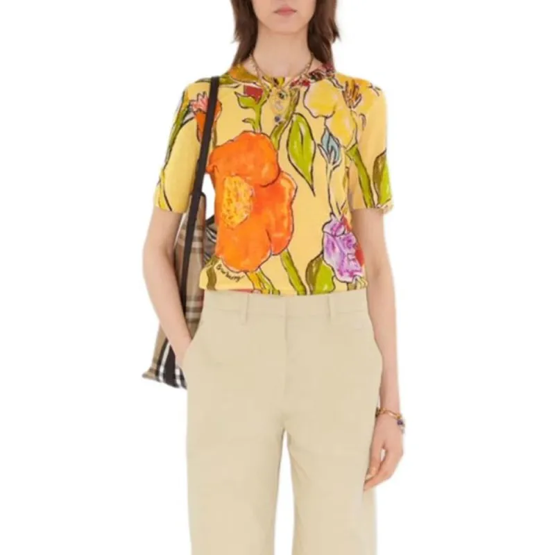 Burberry FW25 Shirt Women's Yellow-1