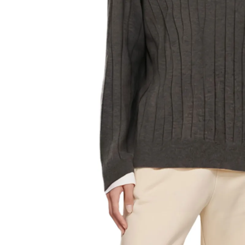 Brunello Cucinelli V Neck Knitted Jumper-4