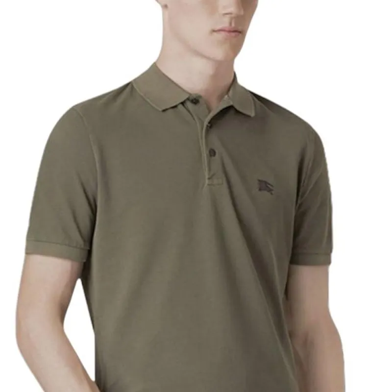 Burberry Polo Shirt Men's Green-3