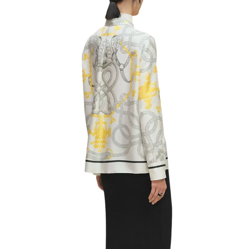 HERMES FW25 Shirt Women's White-2