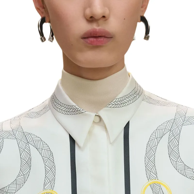 HERMES FW25 Shirt Women's White-4
