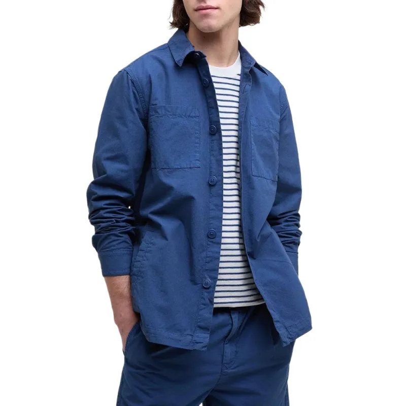 BARBOUR Shirts Men Blue-3