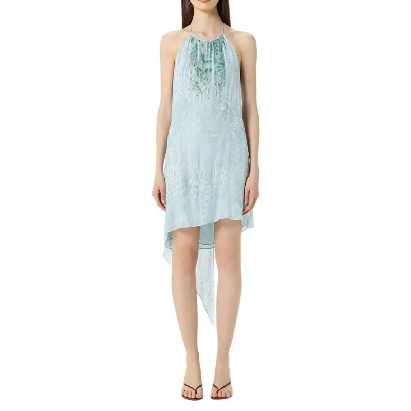 Blumarine Slip Dress Women's Blue-2