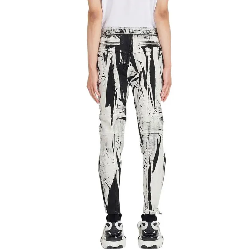 BALMAIN Jeans Men Black-4