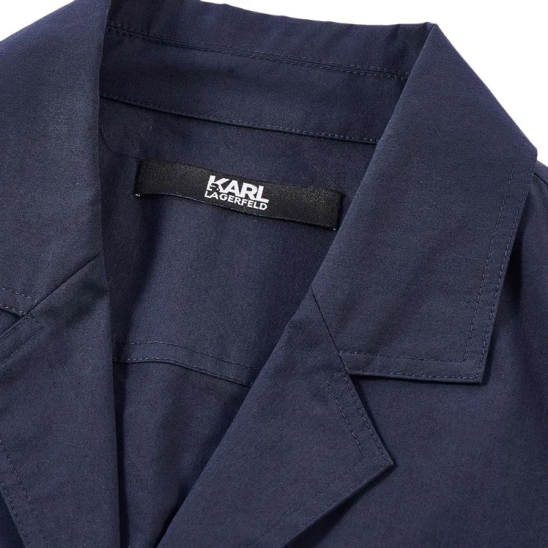 KARL LAGERFELD SS25 Sleeveless Dress Women's Blue-2