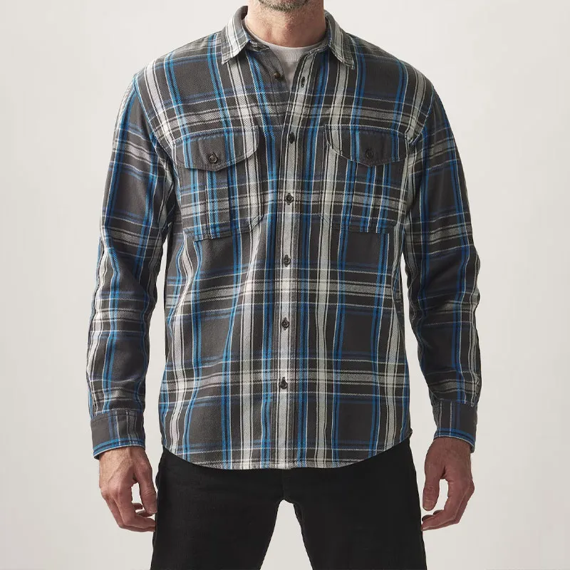 Filson Shirts Men Faded Black-3