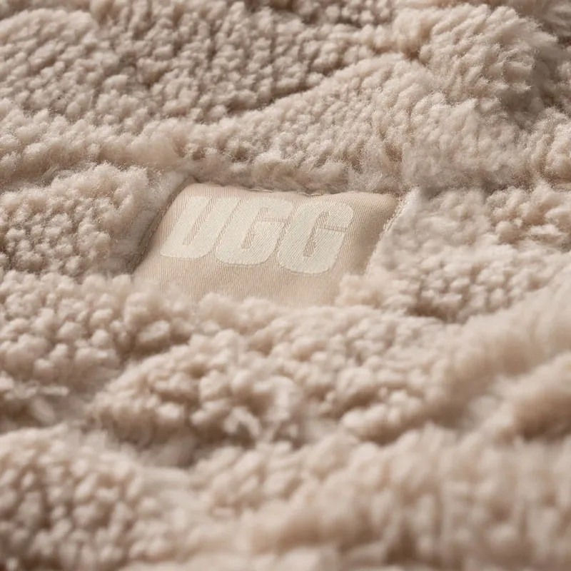 UGG Velvet-feel Coat Men's Oil Gray-4
