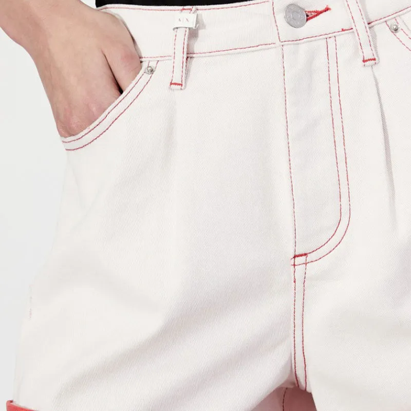 ARMANI EXCHANGEAE Casual Shorts Women's Pink-6