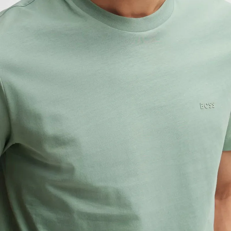 Boss Rubberised logo T shirt-5