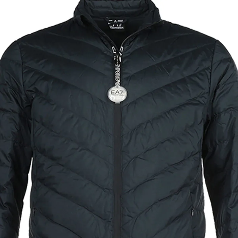EMPORIO ARMANI EA7 Down Jacket Men's Night Blue-6