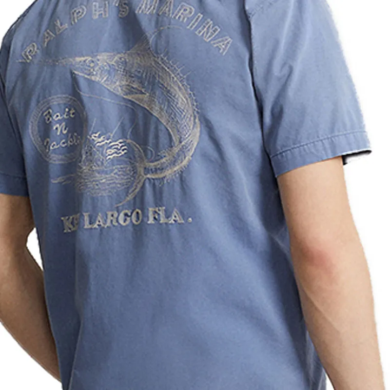 Polo Ralph Lauren Shirts Men Light Blue-4