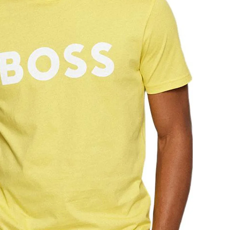 HUGO BOSS T Shirts Unisex Yellow-5