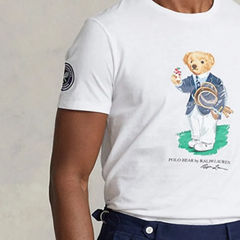 Polo Ralph Lauren T Shirts Men White-5