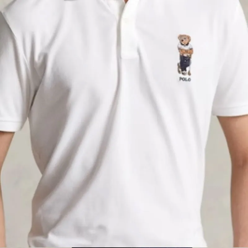 Polo Ralph Lauren Polo Shirt Men's White-4