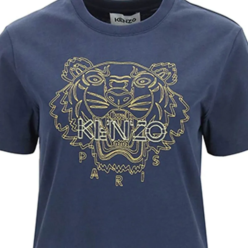 KENZO T Shirts Women's Navy-4