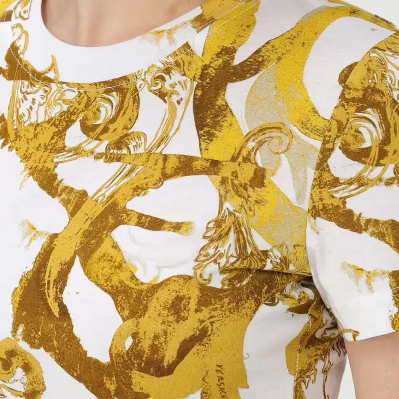 VERSACE JEANS Couture Couture Cotton T shirt-4