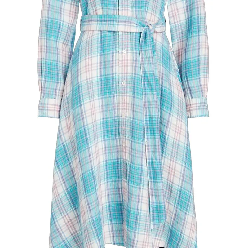 Polo Ralph Lauren Long Sleeved Dresses Women's Blue-3