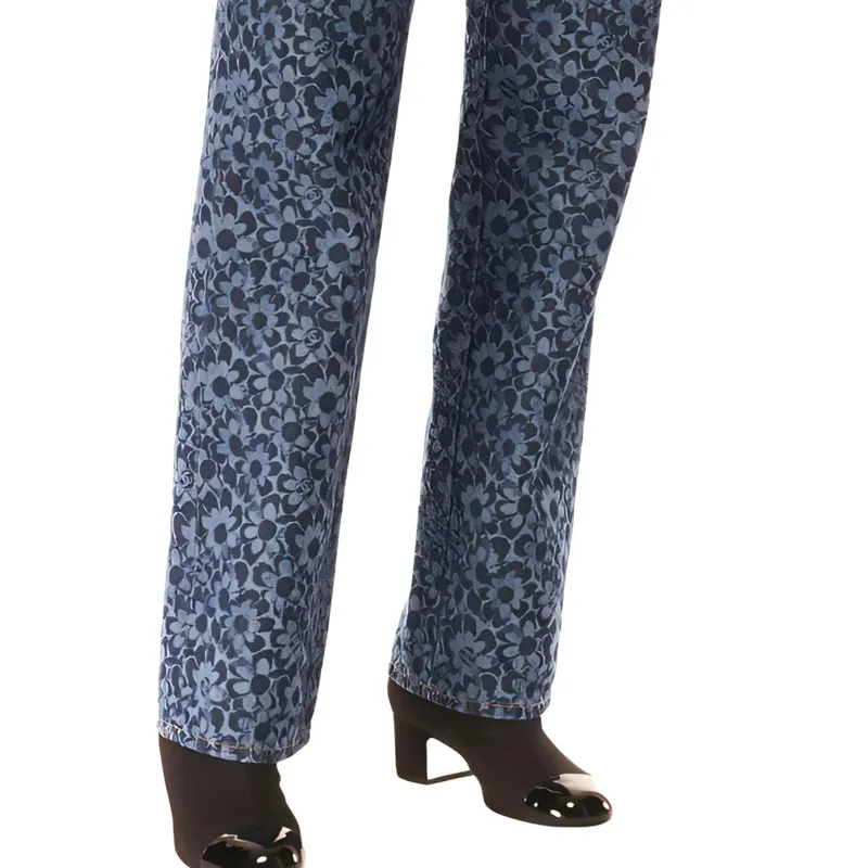 CHANEL Jeans Women's Blue-2