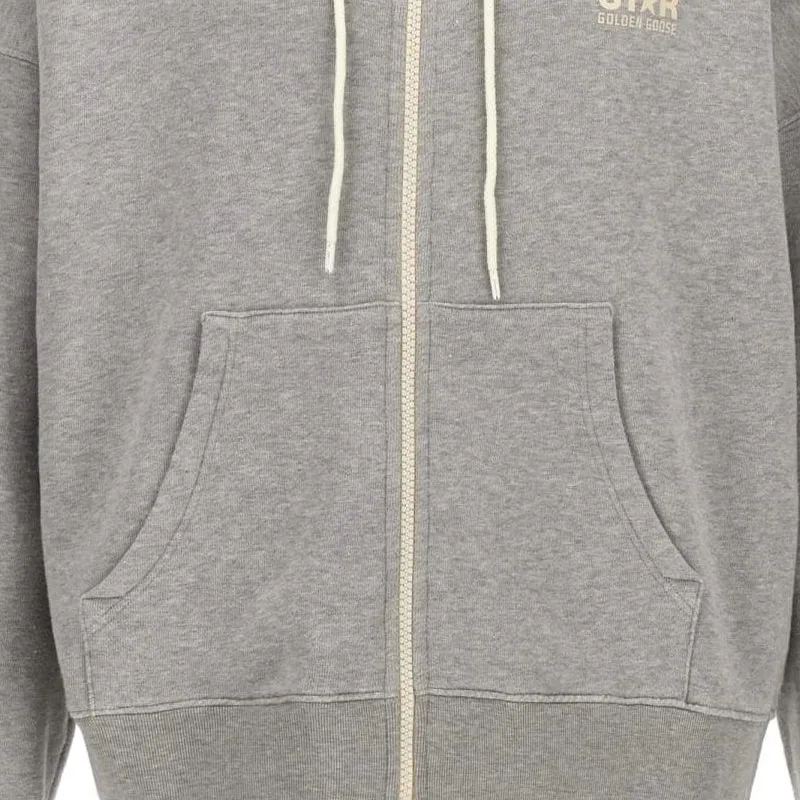 Golden Goose Deluxe Brand Michael Zip Up Drawstring Hoodie-3