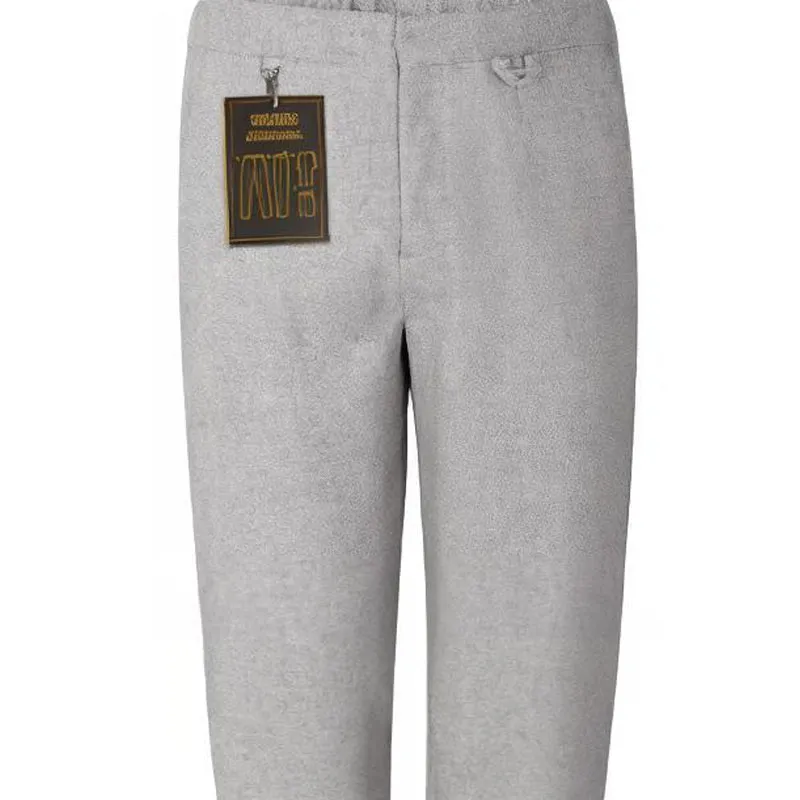 LOUIS VUITTON Knitted Sweatpants Men's Gray-5