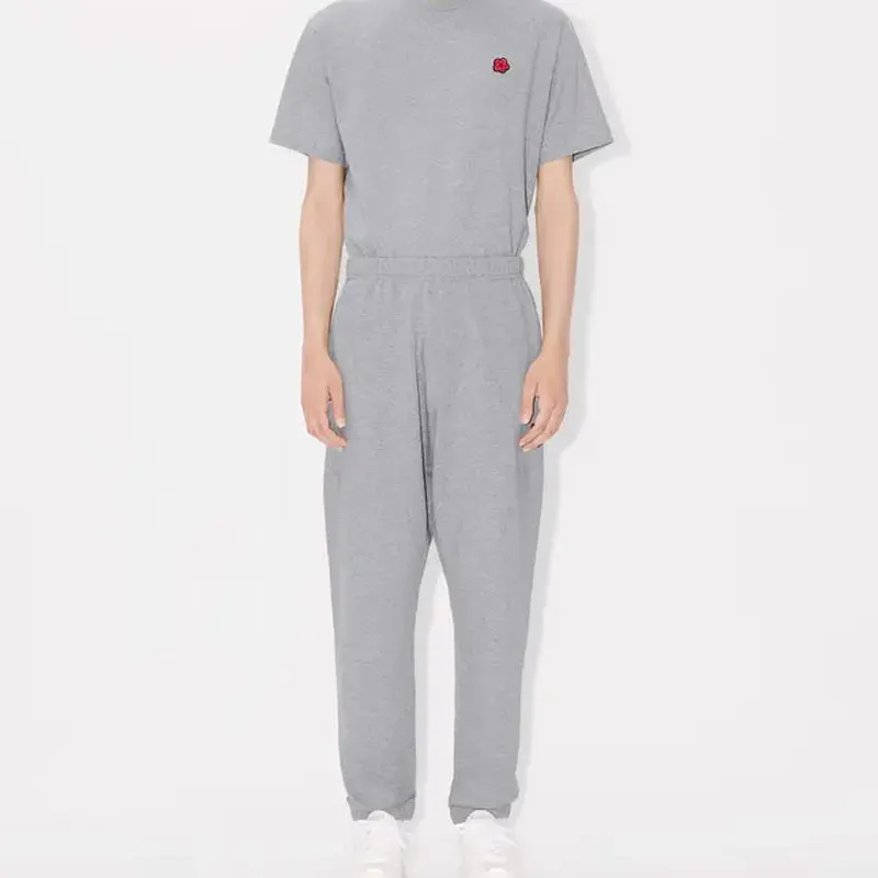 KENZO FW24 Knitted Sports Pants Men's Gray-3