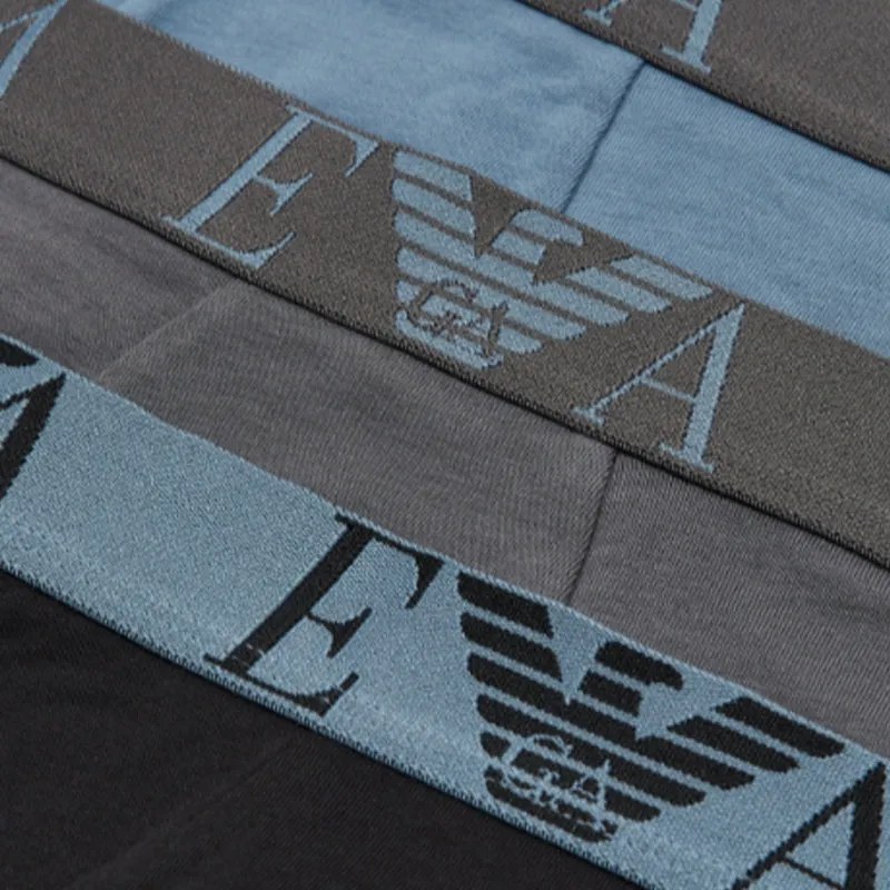 EMPORIO ARMANI Three pack Of Boxer Briefs With Bold Monogram Logo-5
