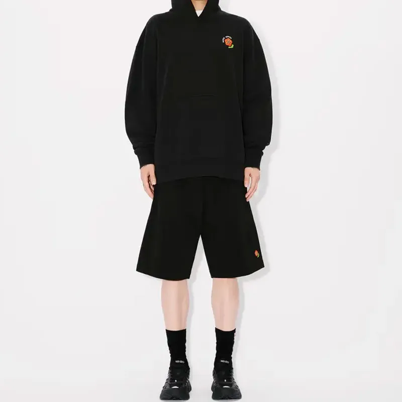 KENZO Pop Embroidered Oversized Hoodie-4