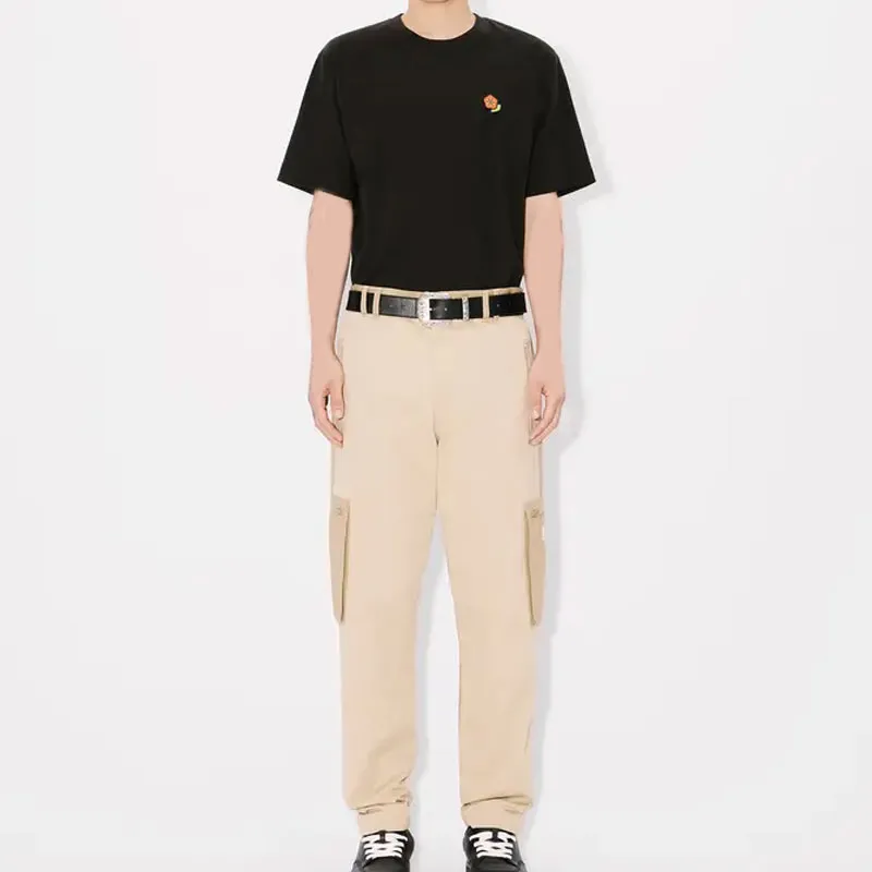 KENZO Pop Embroidered T Shirt-4